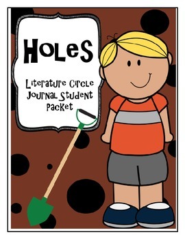 Preview of Holes Literature Circle Journal Student Packet