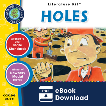 Preview of Holes - Literature Kit Gr. 5-6