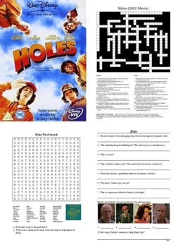Preview of Holes Movie Bundle - Worksheets, Activities, Fun Stuff
