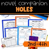 Holes Novel Study - Comprehension Questions, Vocabulary, A