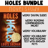 Holes Novel Study (Digital and Printable)