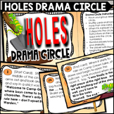 Holes Novel Study Drama Circle Activity