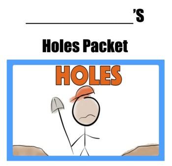 Preview of Holes - Novel Study Packet 