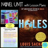 Holes Novel Study Unit | Activities | Comprehension Questions
