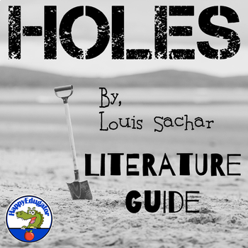 Preview of Holes Novel Study or Literature Guide