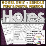 Holes Novel Unit