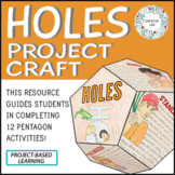 Holes Novel Study Project Craft - PBL