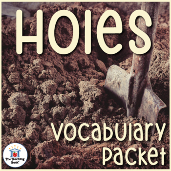 Preview of Holes Vocabulary Packet