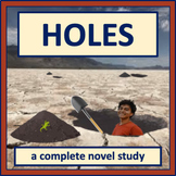 Holes - a complete novel study