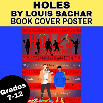 Preview of Holes by Louis Sachar Bulletin Board Poster
