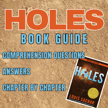 Preview of Holes by Louis Sachar Discussion Questions and Answers Book Guide