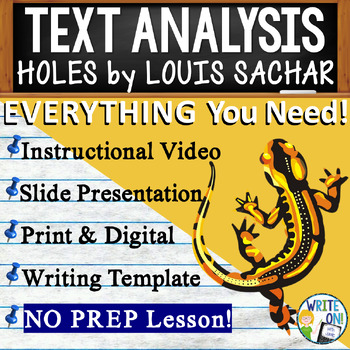 Chapters 1-4 of Holes by Louis Sachar, Summary & Synopsis - Video & Lesson  Transcript