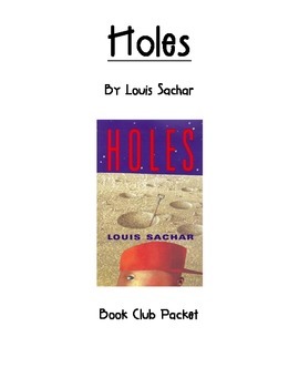 Holes (Louis Sachar) Book Club Discussion/Trivia by Rego's Reading Resources