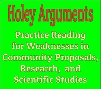 Preview of Holey Arguments: Evaluating Credibility and Identifying Weaknesses