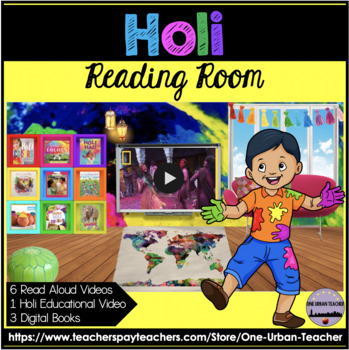 Preview of Holi Digital Reading Room