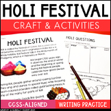Holi Festival Activities and Craft - Holi Narrative Writin