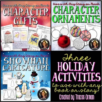 Preview of Holiday Activities Bundle for ANY Book or Story