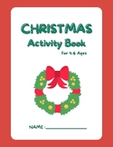 Holiday Activity Book includes 10 pages!