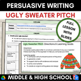 Holiday Activity Middle High School English Persuasive Wri