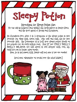 Preview of Christmas Sleepy Potion