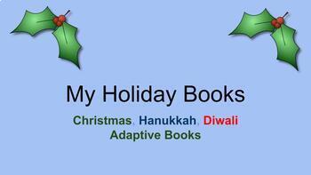 Preview of Holiday Adaptive Books(3)