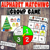 Holiday Alphabet GAME - Matching Uppercase to Lowercase Letters