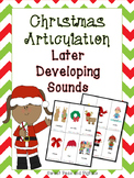 Christmas Articulation: Later Developing Sounds (R/S Blend