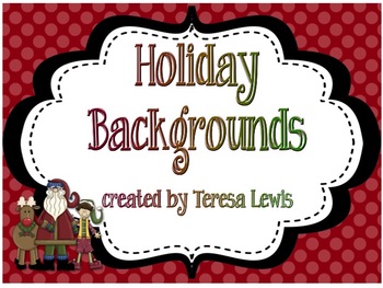 Preview of Holiday Backgrounds ActivInspire Flipchart