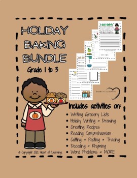 Preview of Holiday Baking Bundle