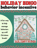 Holiday Bingo Behavior Incentive | Christmas Bingo Anchor Chart