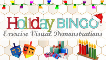 Preview of Holiday Bingo Exercise Videos