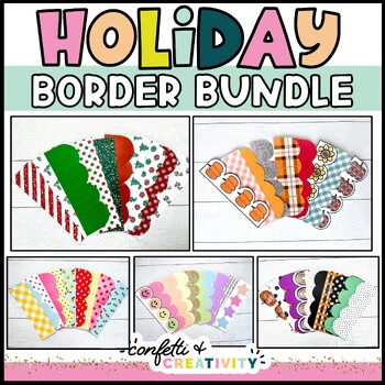 Preview of Holiday Border Bundle