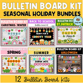 Holiday Bulletin Board Kit Bundle/ All Year Bulletin Board