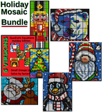 Holiday Bundle - Collaborative Colouring Math Mosaics