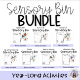 Piano Lesson Sensory Bin Activity Bundle - Holidays