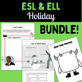 Holiday Bundle for ESL/ELL | Spanish to English | Newcomer