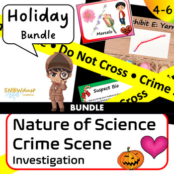 Preview of Holiday CSI Bundle: Nature of Science SEP