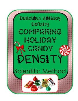 Preview of Holiday Candy Density Experiment!  Measure & Calculate w/ a Christmas twist!