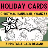 Holiday Cards! Christmas, Hanukkah, Kwanzaa and more!