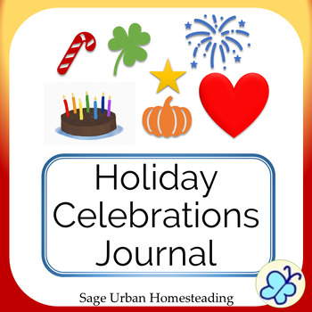 Preview of Holiday Celebrations Journal
