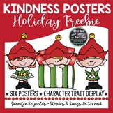 Holiday Character Traits Poster Set - FREEBIE