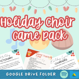 Holiday Choir Game Pack - Great for Post Concert Team Activites!
