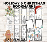 Holiday & Christmas Bookmarks | 112 Bookmarks