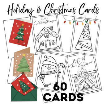 Preview of Holiday & Christmas Cards | 60 Unique Card Templates