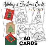 Holiday & Christmas Cards | 60 Unique Card Templates