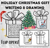 Holiday Christmas Gift Writing & Drawing | Bulletin Board 