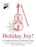 Holiday & Christmas Music for Violin