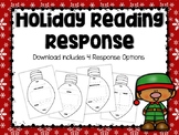 Holiday / Christmas Reading Response | Story Elements