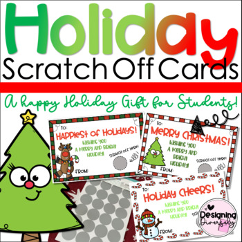 Editable Scratch Log In Cards