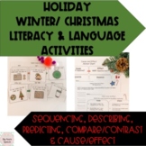 Holiday Christmas Speech and Language Literacy Mega Pack (CCSS)